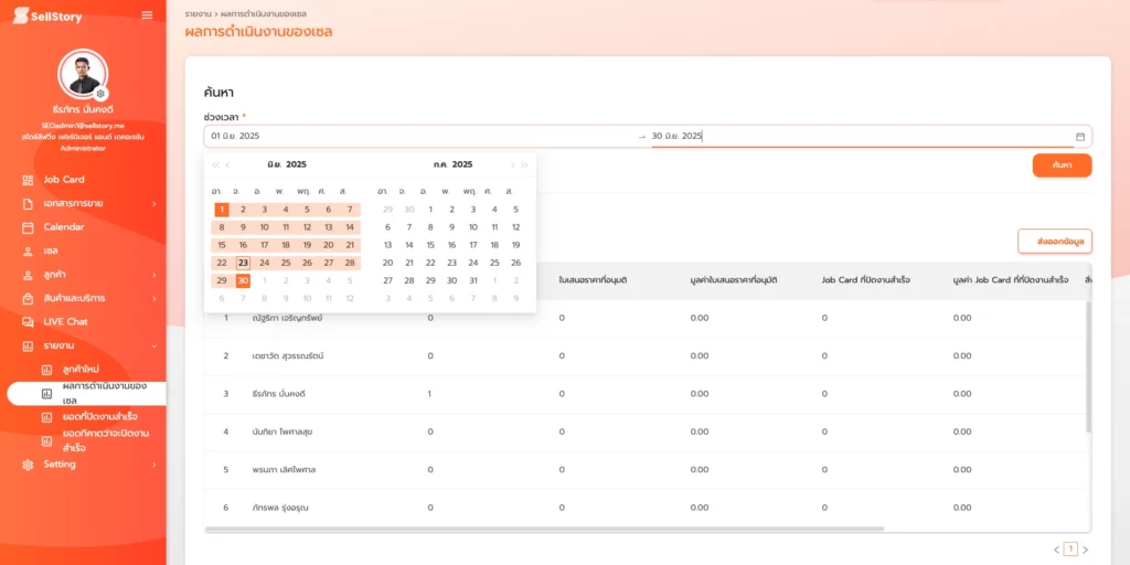รายงาน (Reports) 6 Screenshot 2568 06 23 at 16.24.36